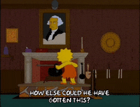 fixing lisa simpson GIF