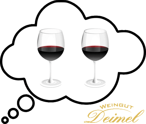 Cheers Zumwohl Sticker by Weingut Deimel