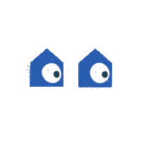 Eyes Stay Home Sticker by Katie Lukes