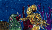Coral Reef Fight GIF by Jimmy Arca
