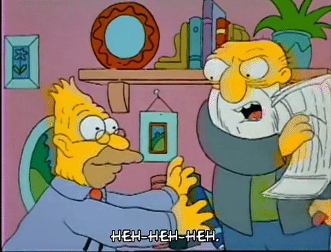 Season 1 Jasper GIF by The Simpsons