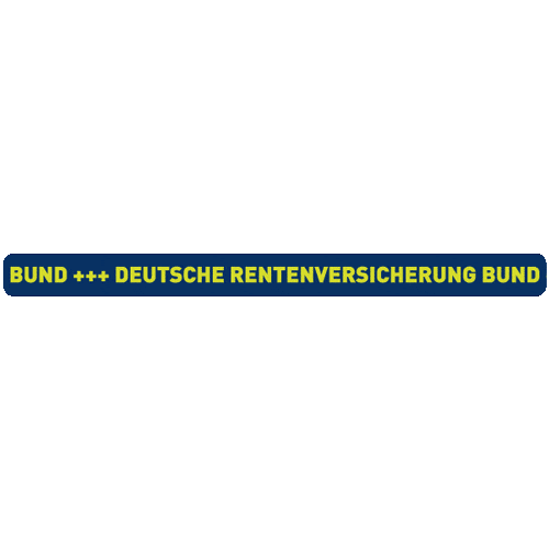 Logo Brand Sticker by Deutsche Rentenversicherung Bund