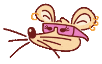 Rat Pack Transparency Sticker