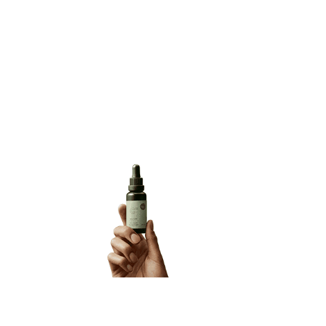 BioBloom hand organic bio cbd Sticker