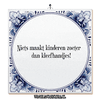 Geluk Creatief Sticker by Tegelspreuken.nl