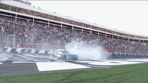 Happy Stock Car Racing GIF by NASCAR