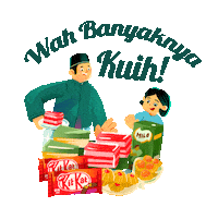 nestlemalaysia milo hari raya nestle aidilfitri Sticker