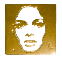 Gold Mia Sticker by OHMNI Official