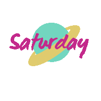 turning days of the week Sticker by NickiP