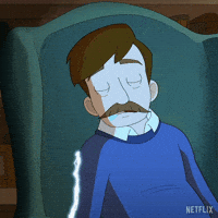 Halloween Sleeping GIF by NETFLIX