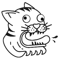 Tiger Sticker by De Mello Coffee