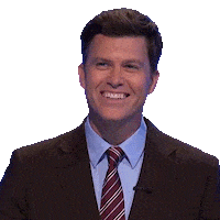 Colin Jost Sticker by Jeopardy!