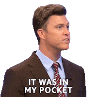 Colin Jost Sticker by Jeopardy!