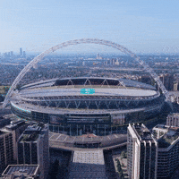 Wembley Stadium Drone GIF by Bolton Wanderers FC