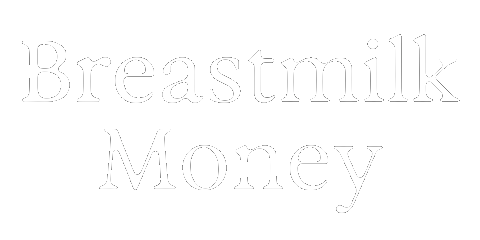 Breastmilk Money Logo 1 White