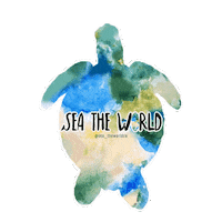 Sticker by Sea The World Co