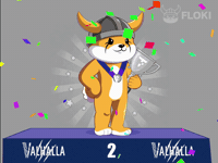 Silver Medal Sport GIF by FLOKI