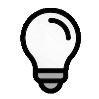 Idea Lightbulb Sticker by Pixelschieber Webdesign