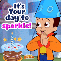 Party Birthday GIF by Chhota Bheem
