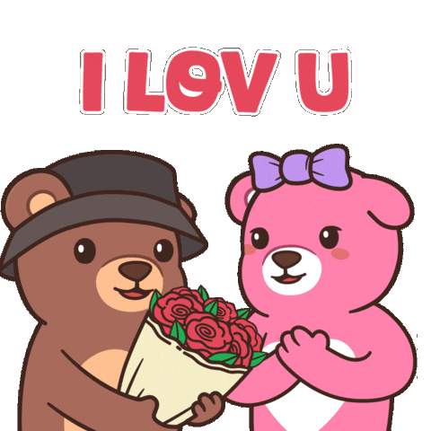 I Love You Romance Sticker by BEARISH