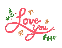 Love You Sticker