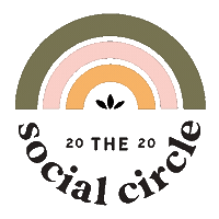 mollybalint the social circle molly balint mollybalint farmhouse creative marketing Sticker