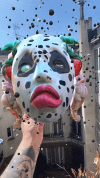 Art Mask GIF by Anne Horel