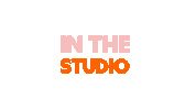 In The Studio Sticker by Coffee & TV