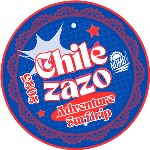 Adventure Chile Sticker by NOMB Surf