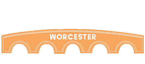 city bridge Sticker by Visit Worcester