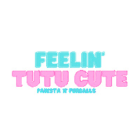 Tutu Sticker by Pawsta 'N' Furballs
