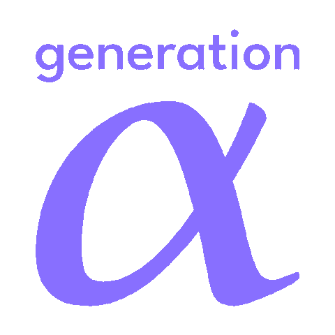 thegenerationahead marketing consulting alphas celebrity kids Sticker