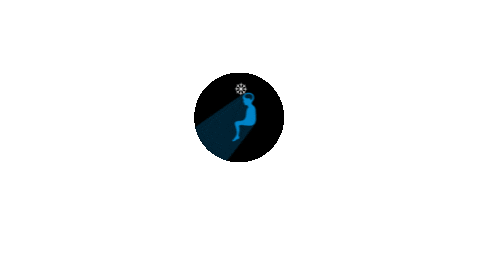 Merry Christmas Snow Sticker by THINK Neurology for Kids