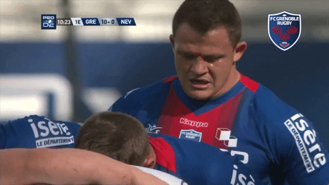 fcgrugby giphygifmaker rugby blood mouth GIF