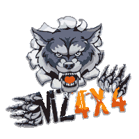 MZ4x4 4x4 equipamientos travesia mz4x4 Sticker