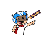 Swipe Sticker by Qlue Smart City