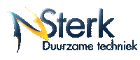 Sterkelektrotechniek sterk beveiliging duurzame energie nsterk Sticker