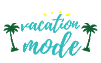 summer vacation Sticker by Coconut Beach
