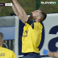 Happy Goal GIF by ElevenSportsBE