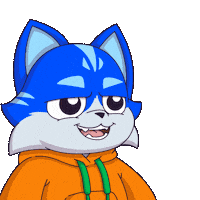 Cat Smile Sticker by Toshithecat