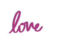 Calligraphy Love Sticker