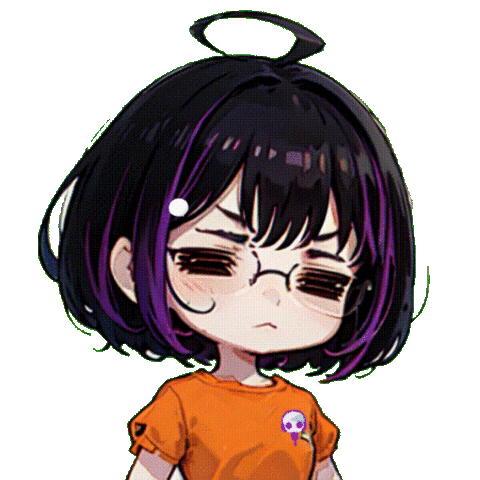 Trouble Komaru Sticker