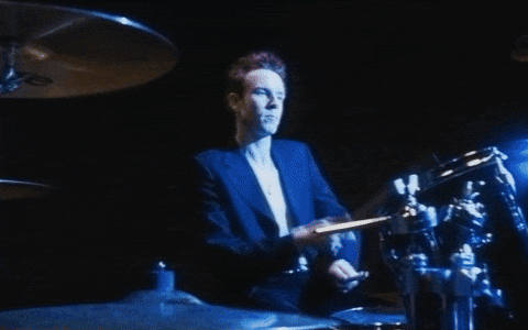suedeofficial giphyupload 90s drummer suede GIF