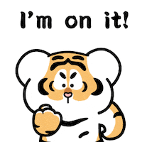 Count On Me Fighting Sticker by Bu2ma
