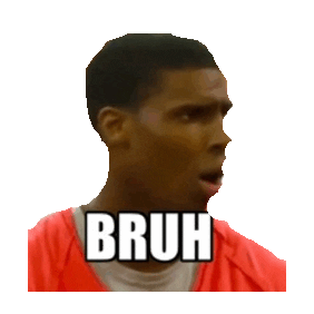 bruh STICKER by imoji
