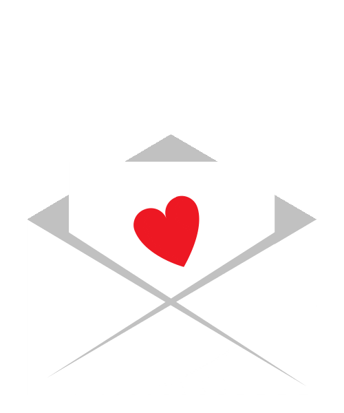 Happy Love Letter Sticker by Many Mornings