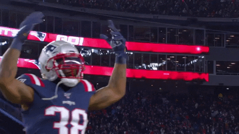 Get Loud Football GIF by New England Patriots