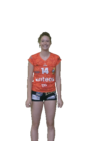 Cheer Cheering Sticker by NUCVolleyball