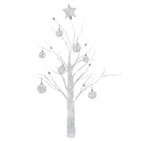Christmas Tree Sticker