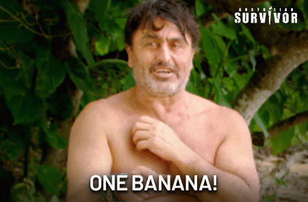 Banana GIF by Australian Survivor